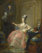 Jean Baptiste Gautier Dagoty Portrait of Marie Josephine of Savoy oil